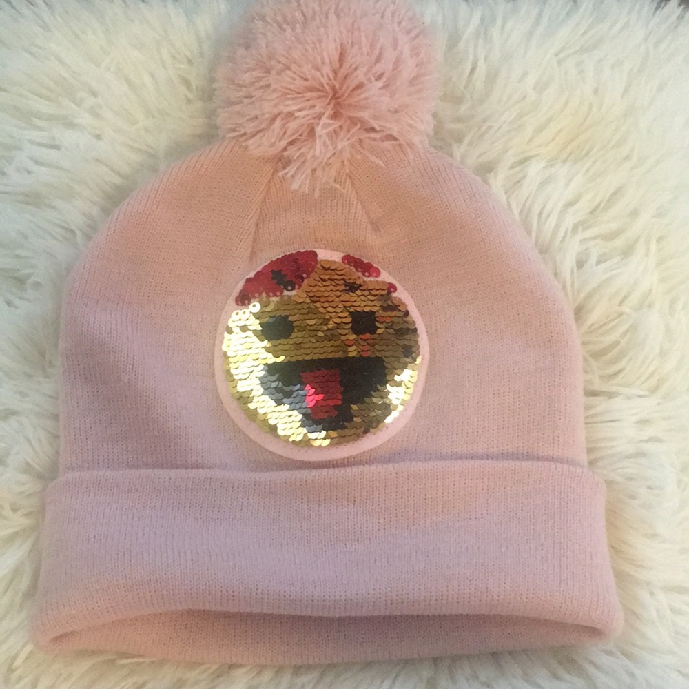 Pink Silly 😝 Face Winter Hat!